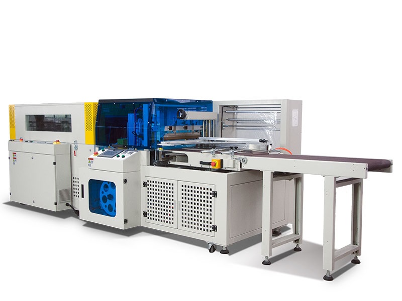 經(jīng)濟(jì)型全自動(dòng)高速邊封收縮包裝機(jī)WRL-5545HI+WRS-5030LW